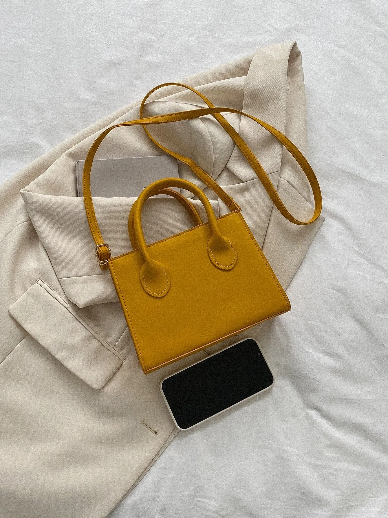 Double Handle Square  CLASSY Bag
