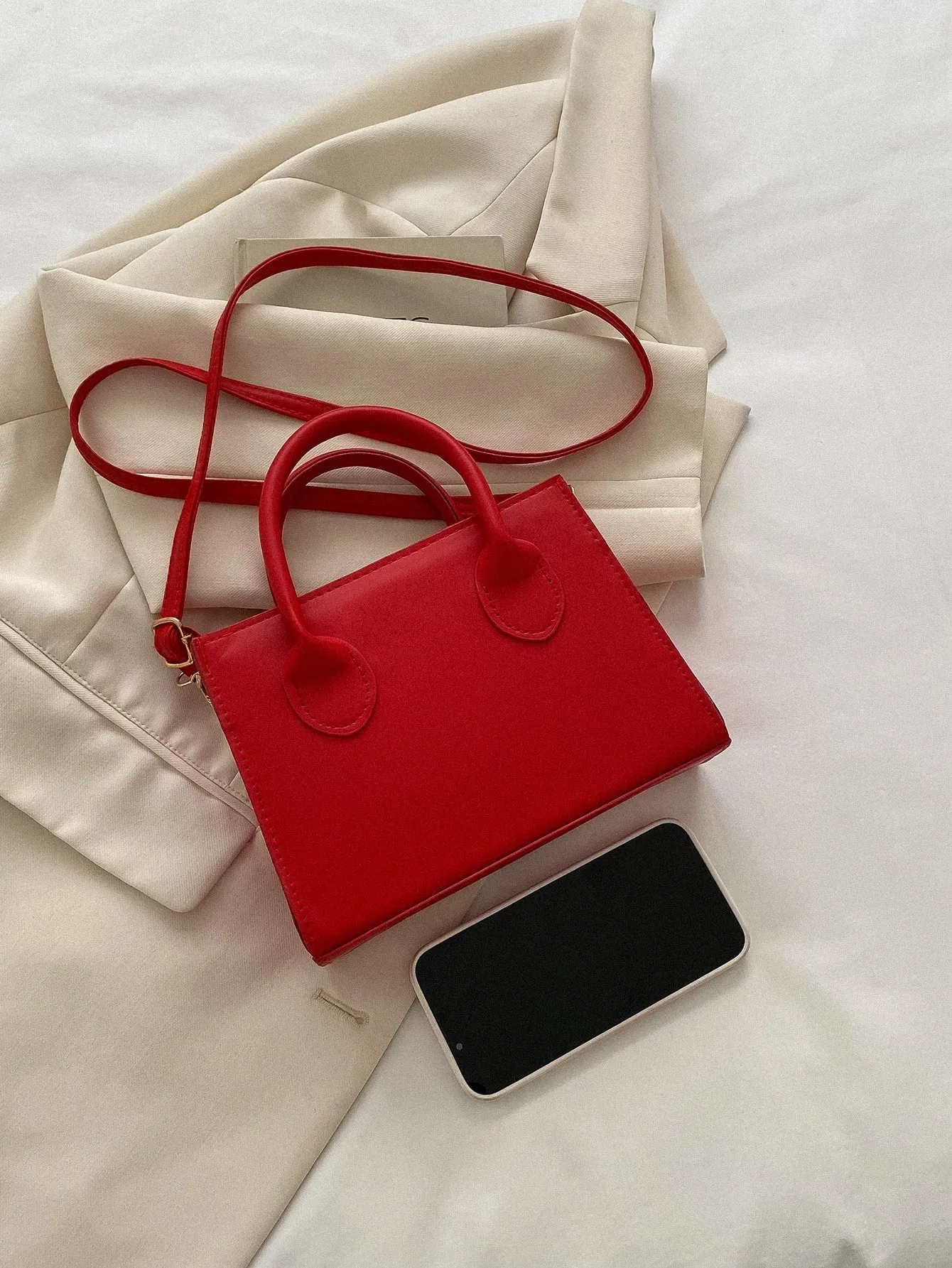 Double Handle Square  CLASSY Bag