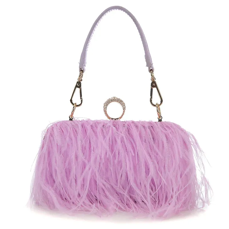 Feather Purse