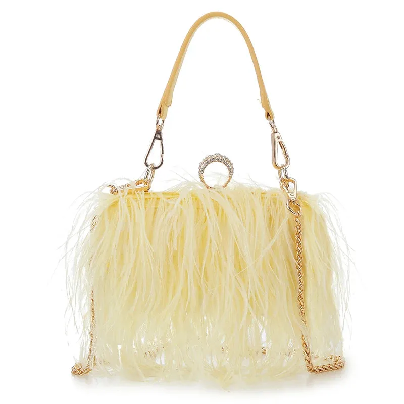 Feather Purse
