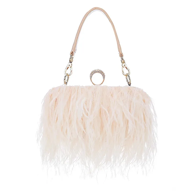 Feather Purse