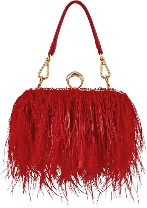 Feather Purse