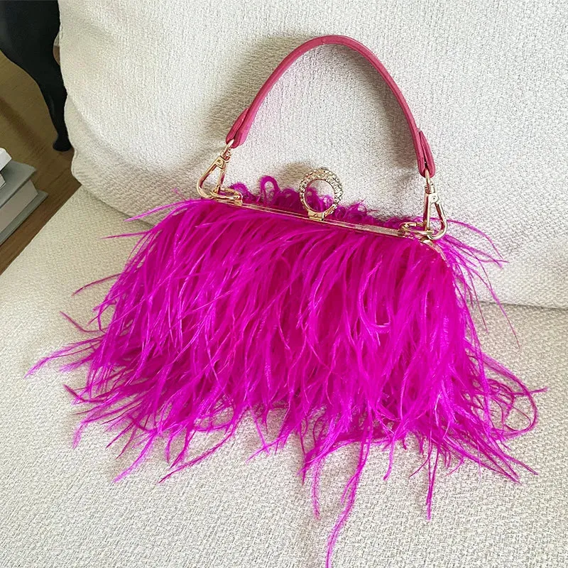 Feather Purse