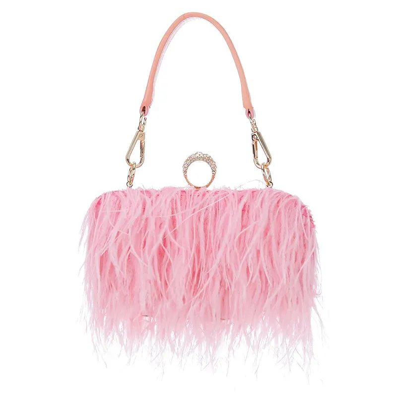 Feather Purse