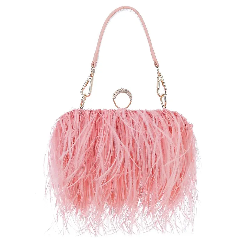 Feather Purse