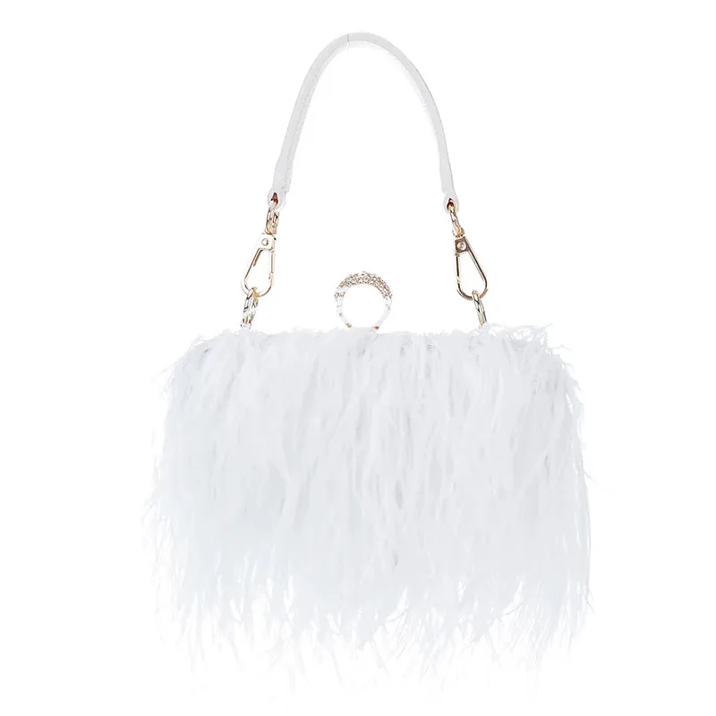 Feather Purse