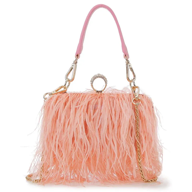 Feather Purse