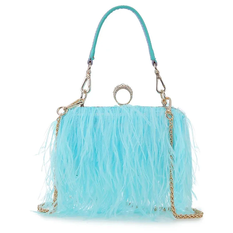 Feather Purse
