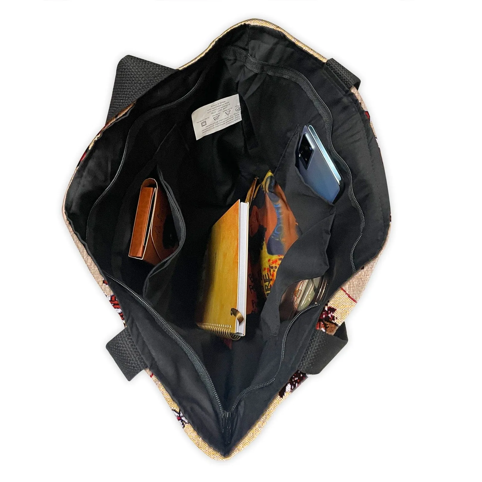 Glow-rious Woven Tote Bag
