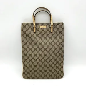 Gucci GG Supreme Flat Tote - Brown Totes, Handbags gu7715df
