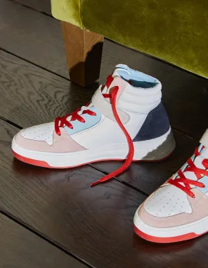 Heather High Top Trainers-Multi
