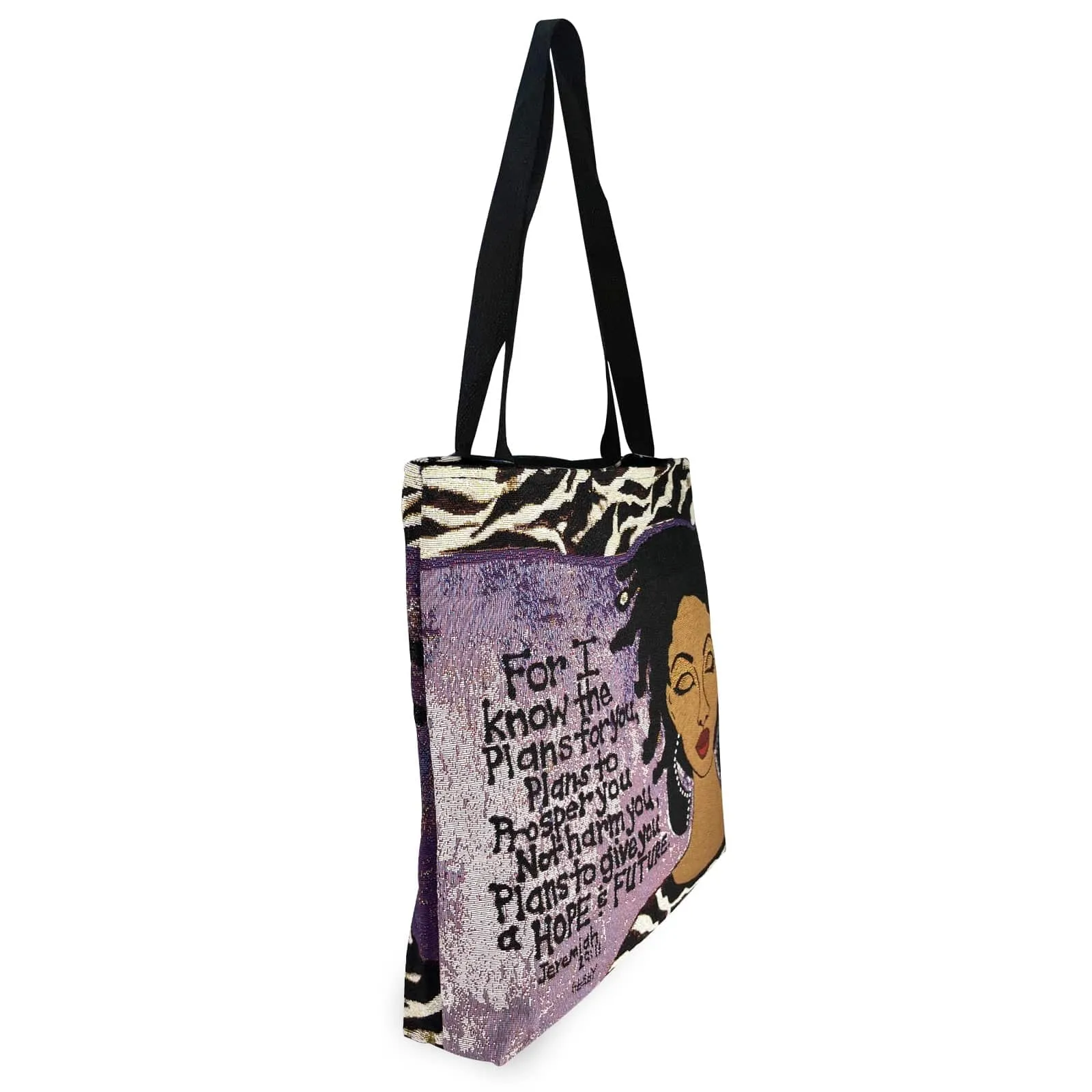 Hope and Future Woven Tote Bag