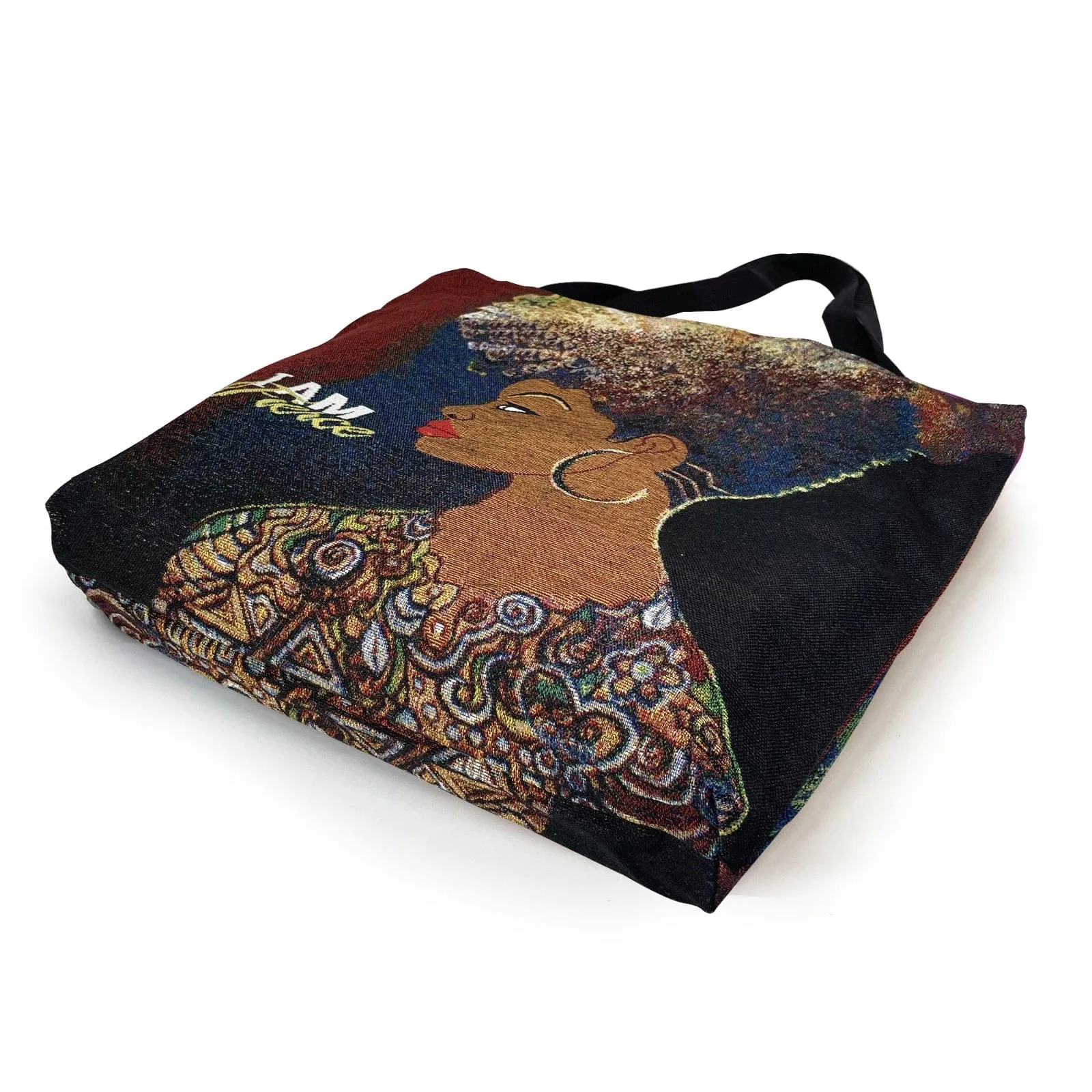 I am Fierce Woven Tote Bag