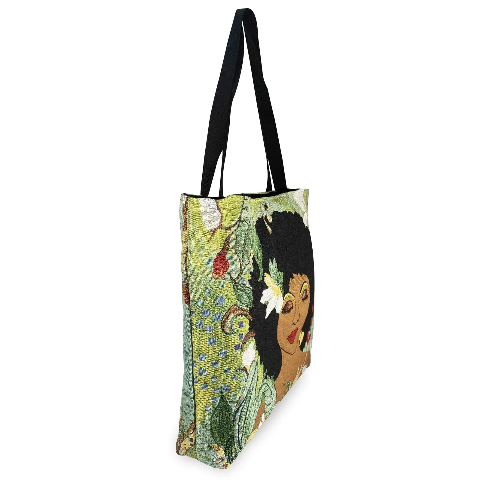 I Am Life Woven Tote Bag