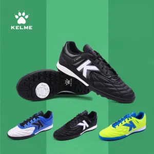 KELME Men Soccer Shoes Anti-Slippery Indoor Sports Shoes