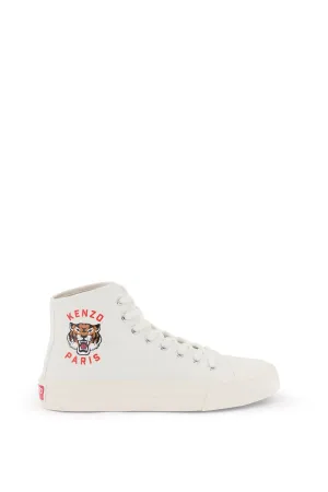 Kenzo canvas high-top sneakers FE52SN025F76 WHITE