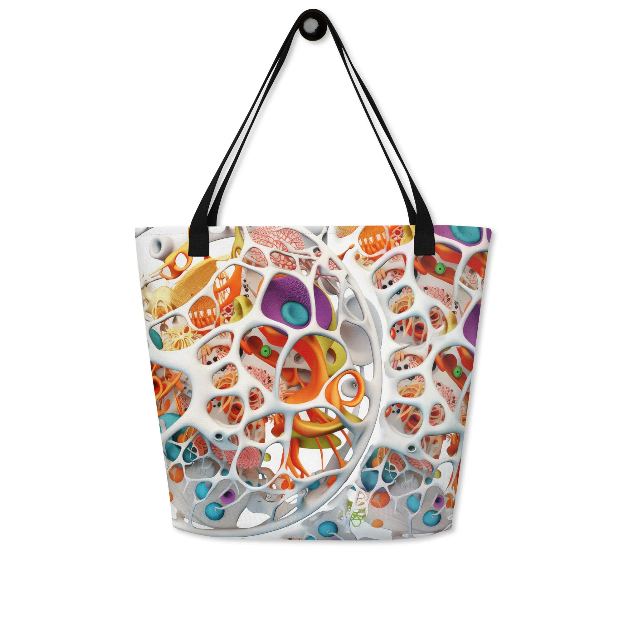 Large Tote Bag Ionic Channels