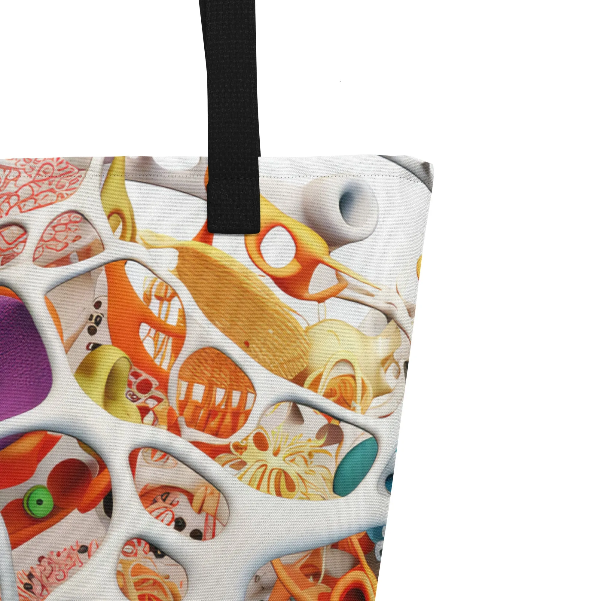 Large Tote Bag Ionic Channels