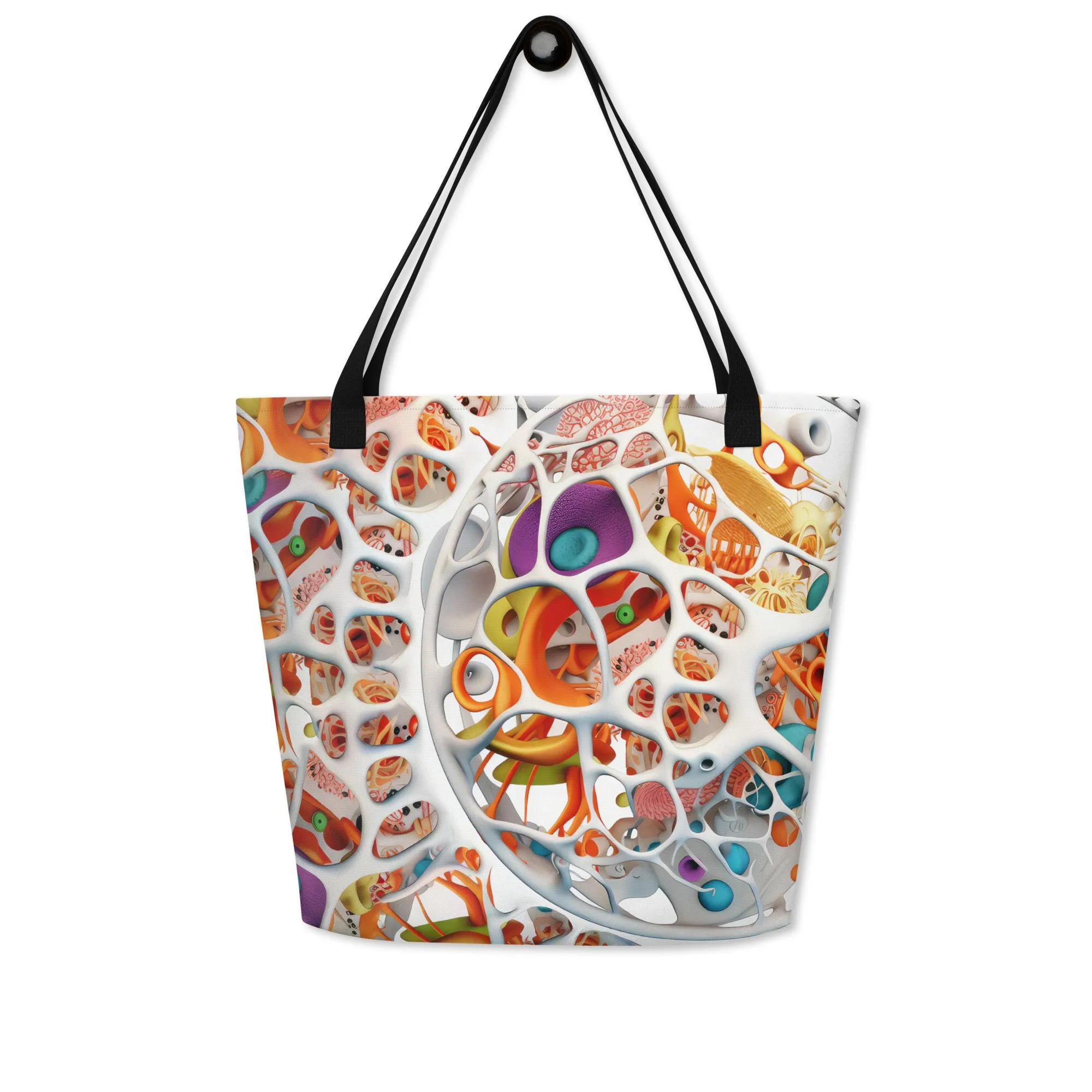 Large Tote Bag Ionic Channels