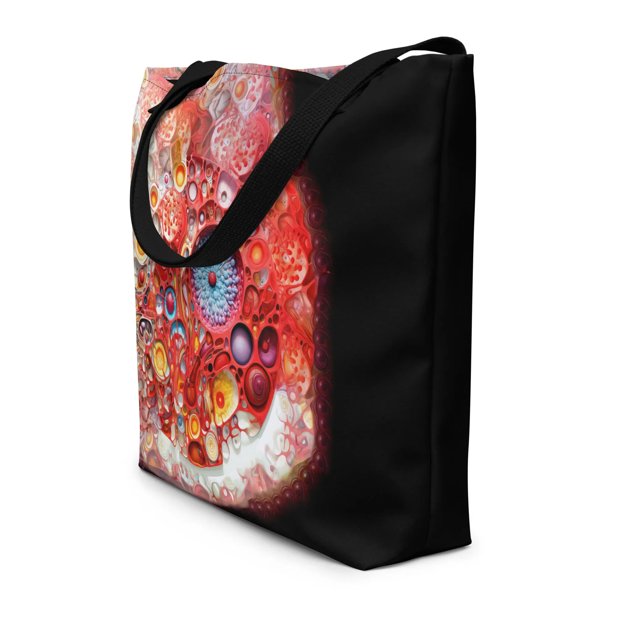 Large Tote Bag Passion at Cellular Level