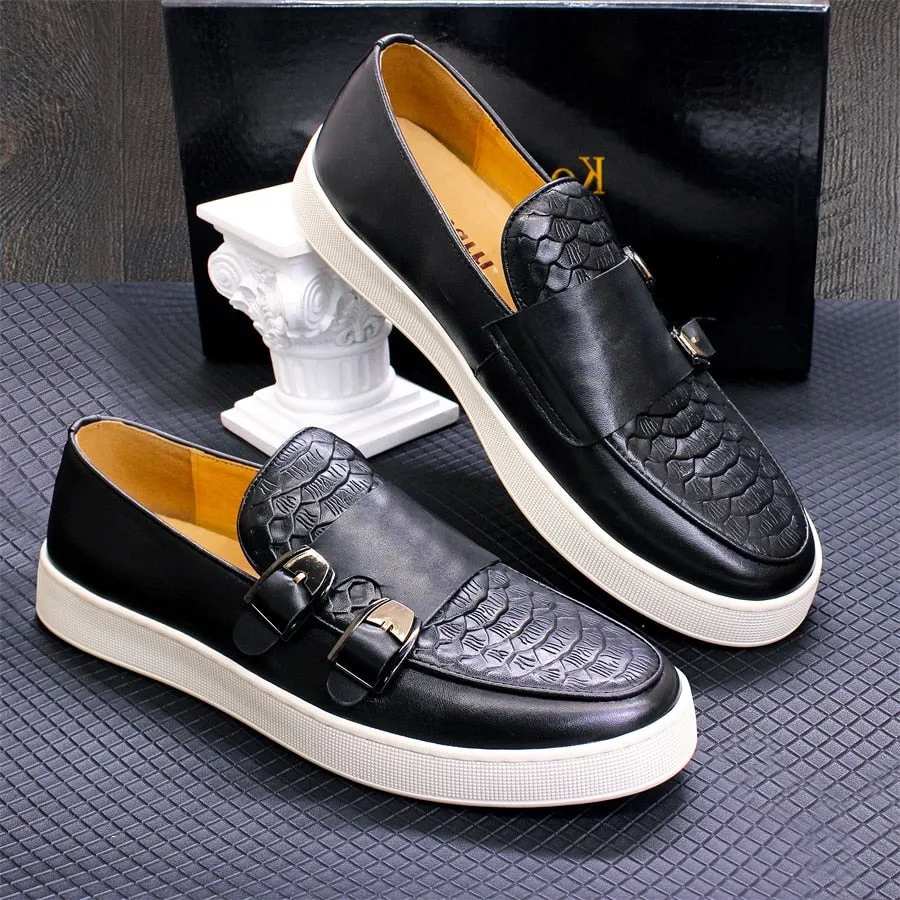 LMS Handmade Buckle Shoes