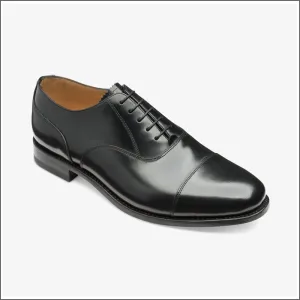 Loake 200 Black Capped Oxford Shoe@