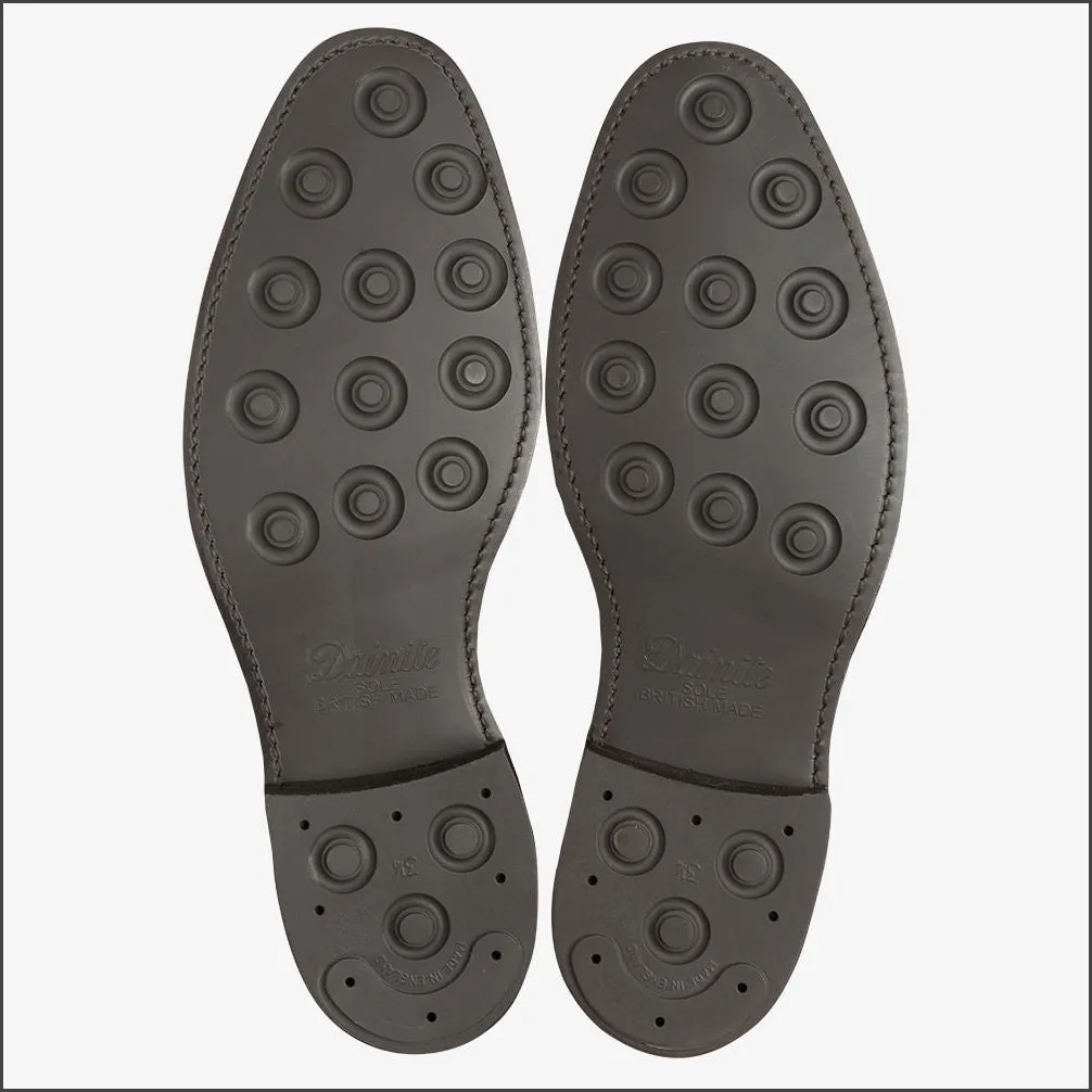 Loake Aldwych Mahogany Calf Oxford Rubber Sole G Fit-