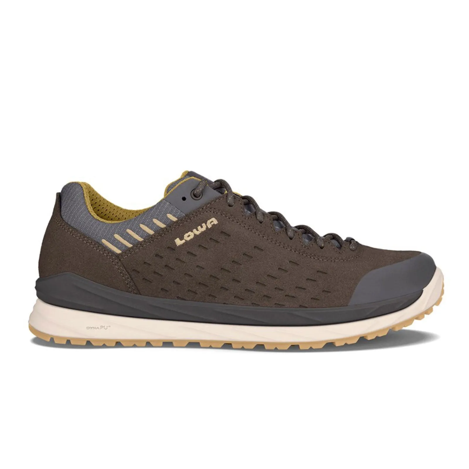 Lowa Malta GTX Lo Hiking Shoe (Men) - Olive/Mustard