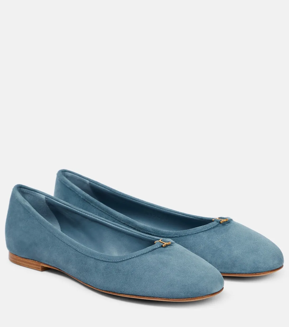 Marcie Chloé leather ballerinas, blue