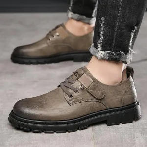 Men’s Vintage Cargo Leather Shoes