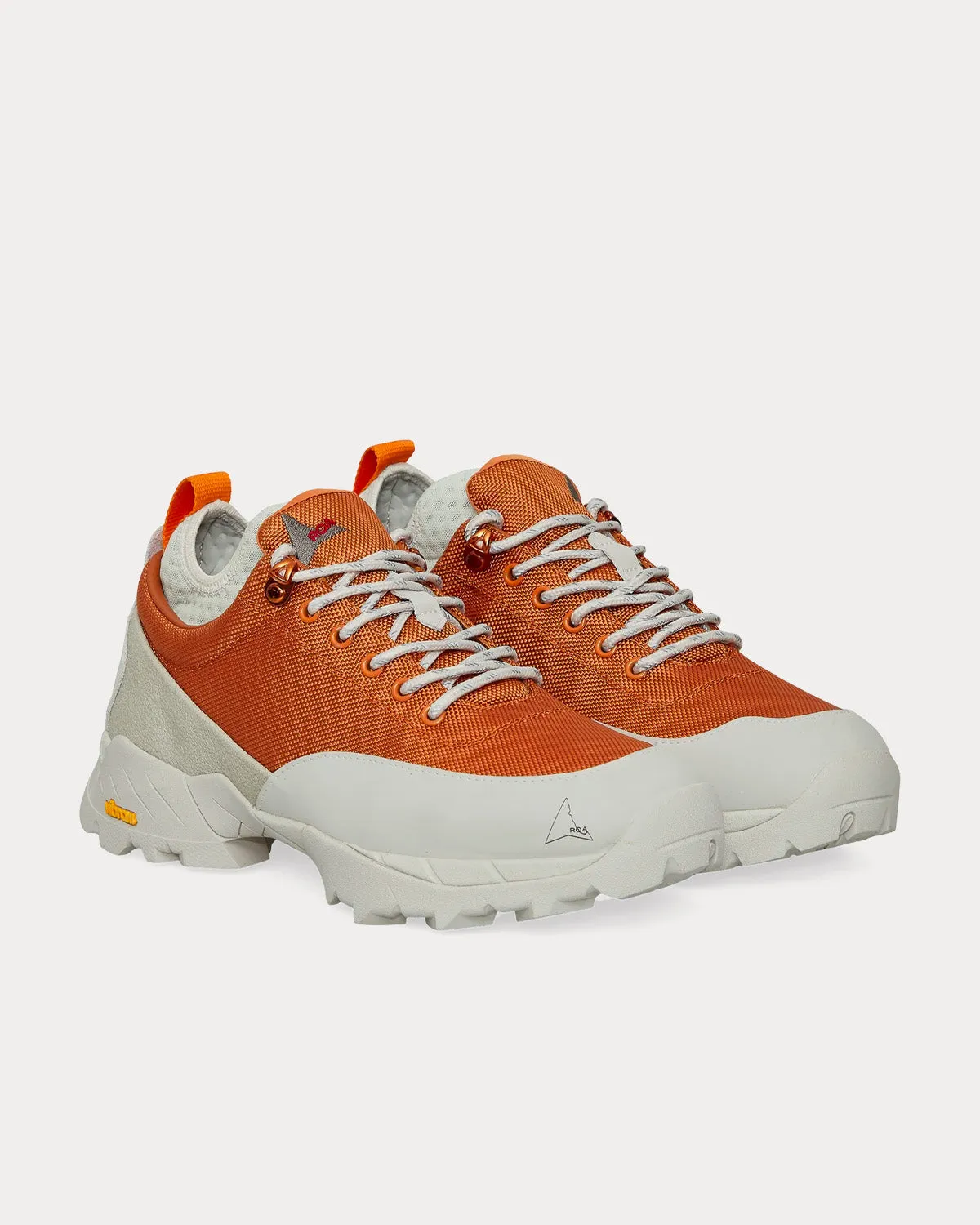 Neal Orange Low Top Sneakers