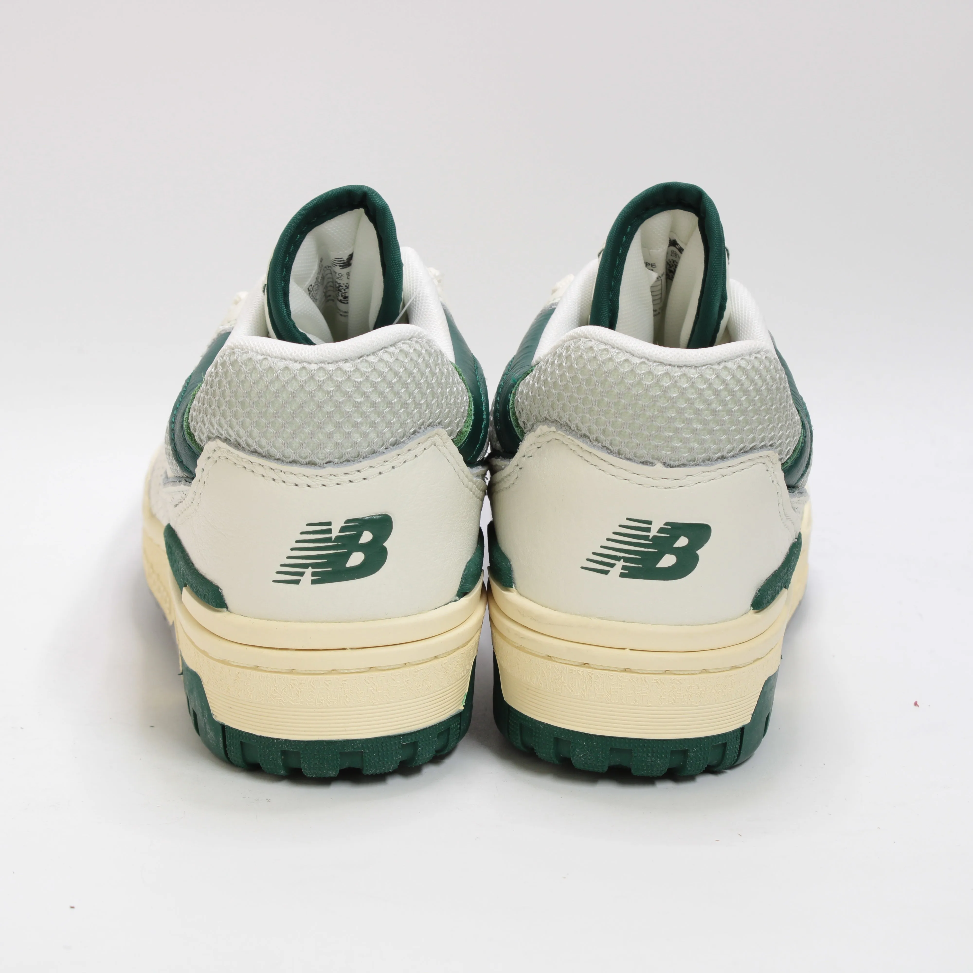 New Balance BB550 Trainers White Green Mesh