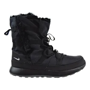 Nike Roshe One Hi(PSV) Little Kid's Shoes Black/Metallic Silver