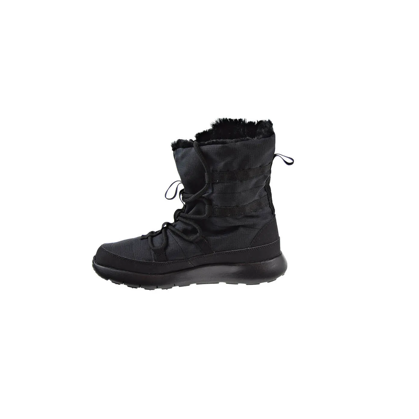 Nike Roshe One Hi(PSV) Little Kid's Shoes Black/Metallic Silver