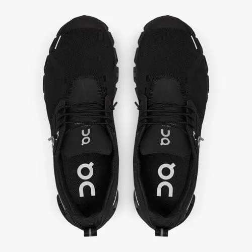 On Cloud Men's Cloud 5 Waterproof Running Shoes- All Black