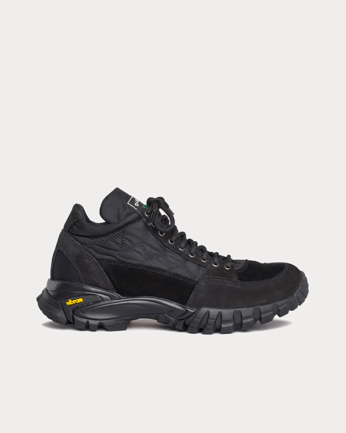 Possagno Bomber Black Mid Top Sneakers