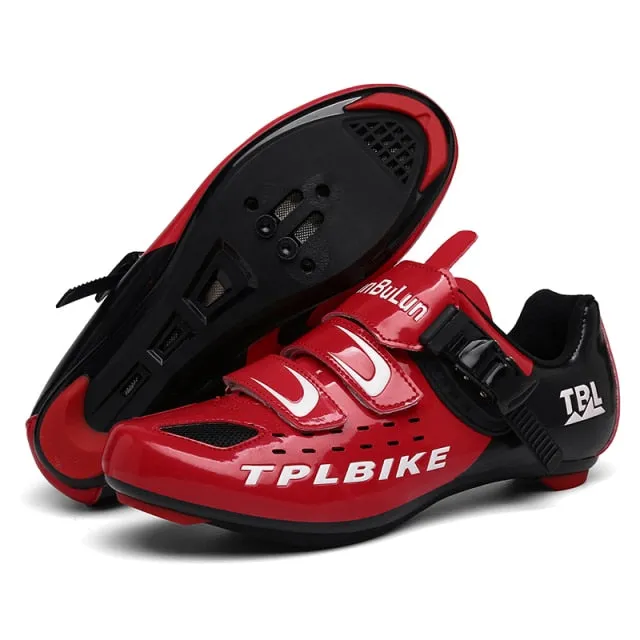 Professional Racing Road Bike Cycling Shoes Self-Locking Sports Cleat Shoes