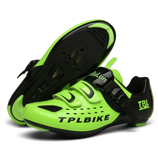 Professional Racing Road Bike Cycling Shoes Self-Locking Sports Cleat Shoes