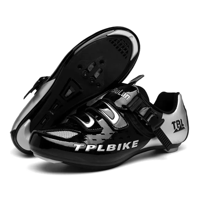 Professional Racing Road Bike Cycling Shoes Self-Locking Sports Cleat Shoes