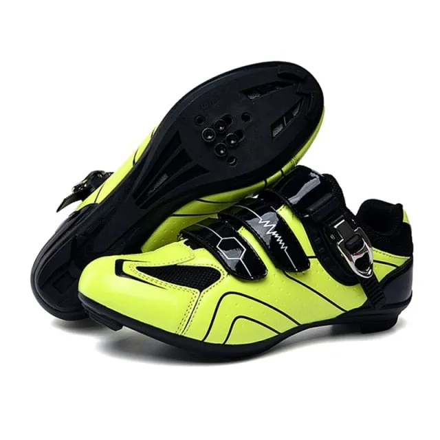 Professional Racing Road Bike Cycling Shoes Self-Locking Sports Cleat Shoes
