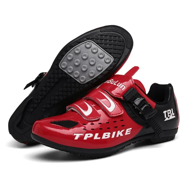Professional Racing Road Bike Cycling Shoes Self-Locking Sports Cleat Shoes