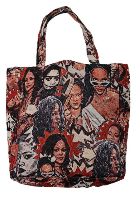 RIRI TAPESTRY TOTE BAG