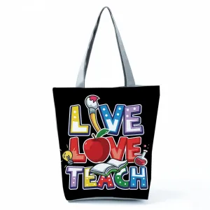 School Teacher Gift Fashion Customizable Tote Bags