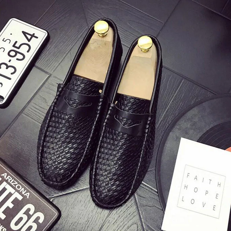 Split Leather Flats