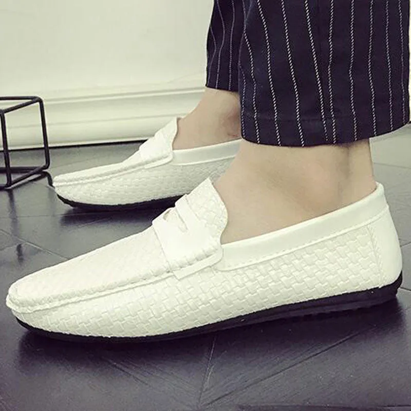 Split Leather Flats