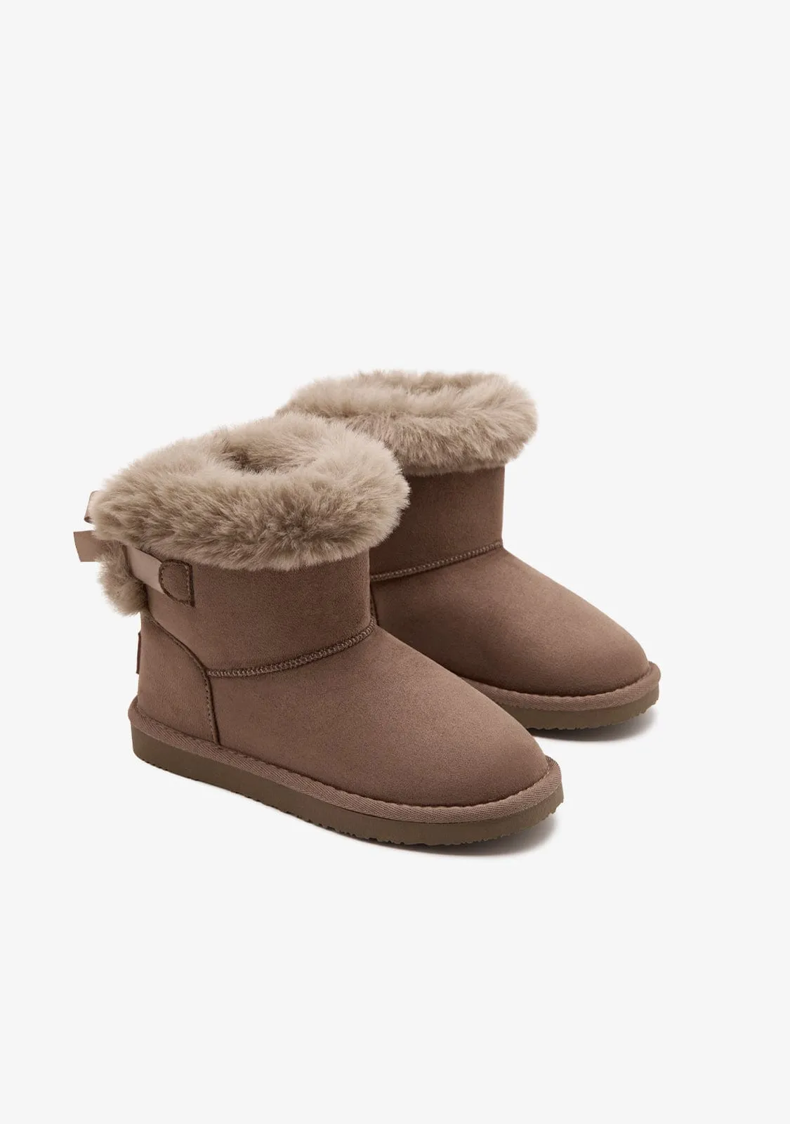 Taupe Bow Water Repellent Australian Boots