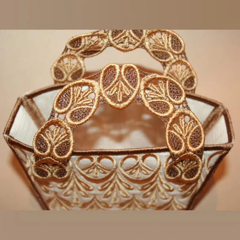 Teardrop and Hearts Mini Tote
