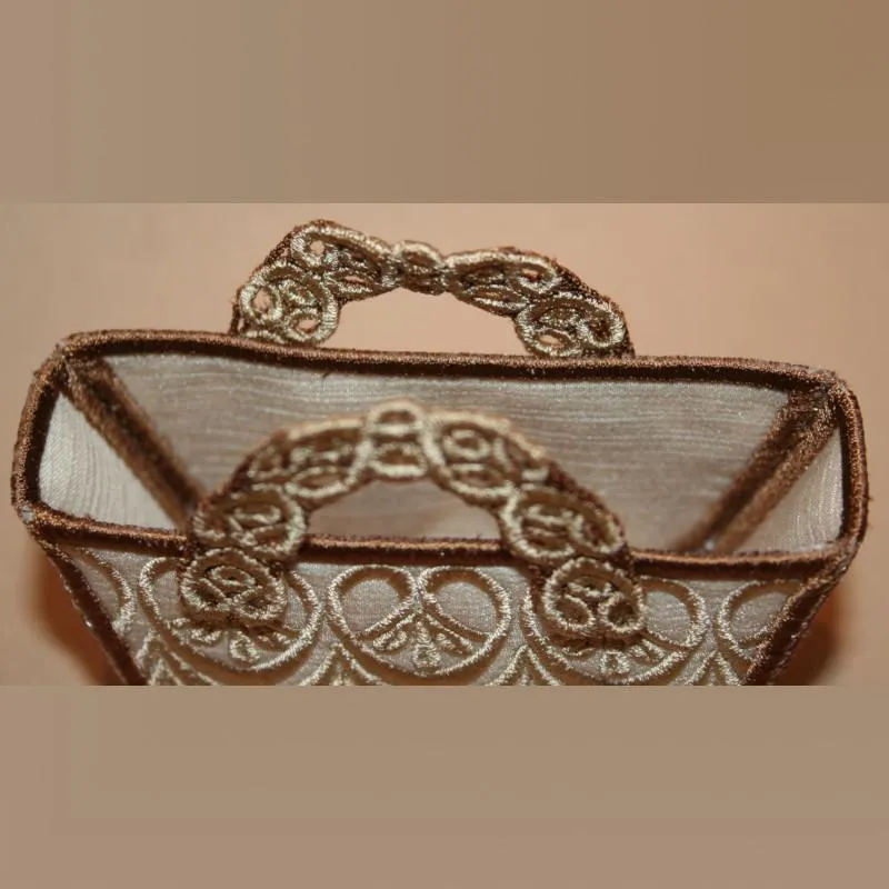 Teardrop and Hearts Mini Tote