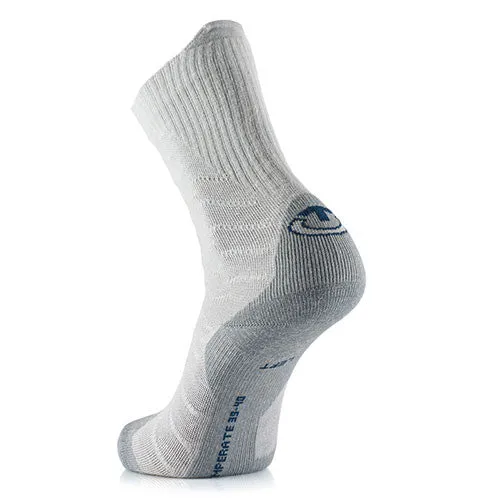 Trekking socks - Trekking Temperate Crew women light grey