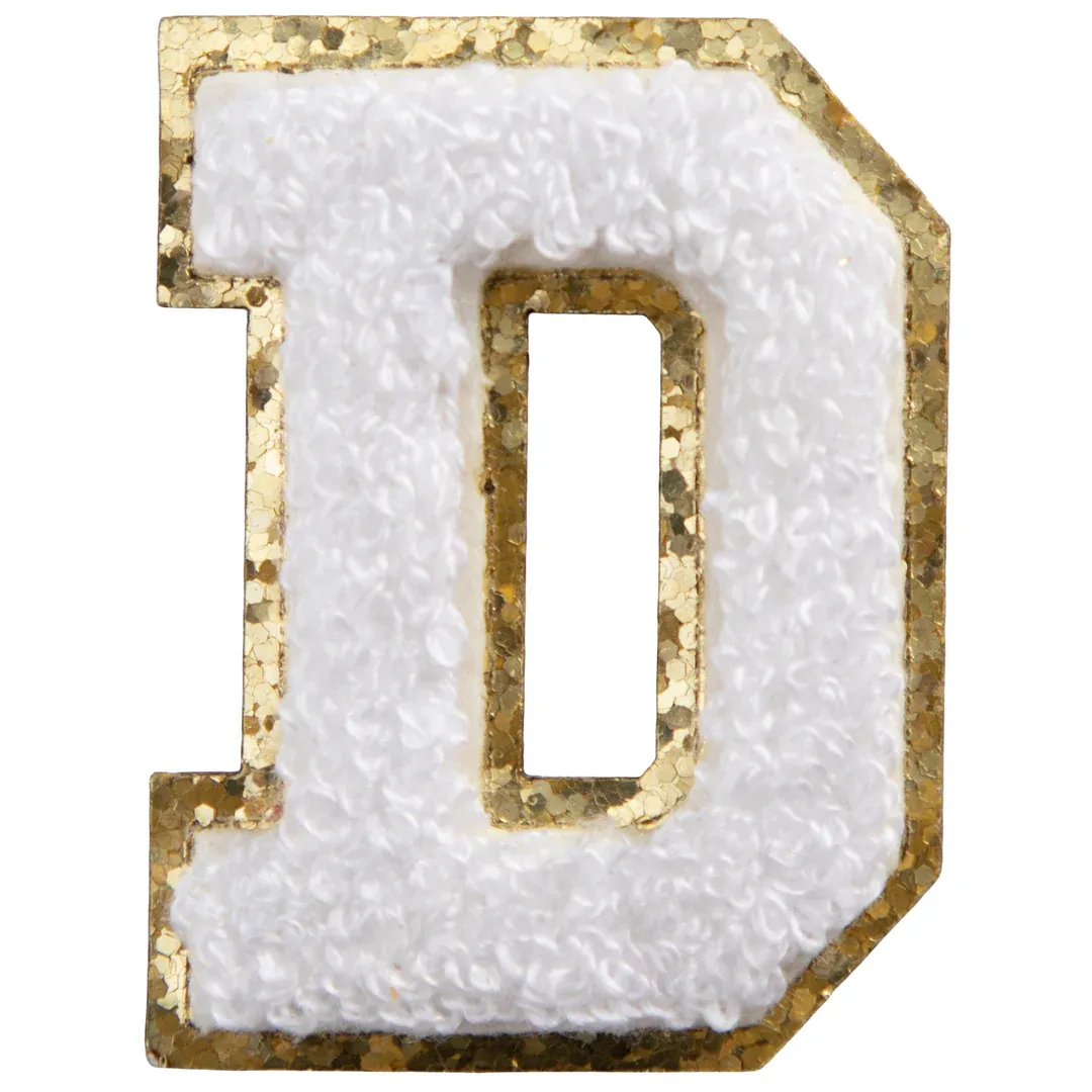 White Chenille Letter